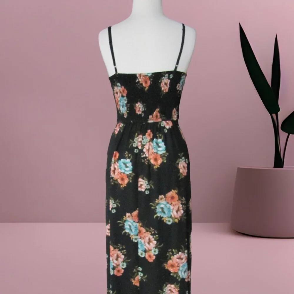 BAND OF THE GYPSIES LADIES STRAPLESS BOHO MAXI DRESS NWT - Picture 5 of 10